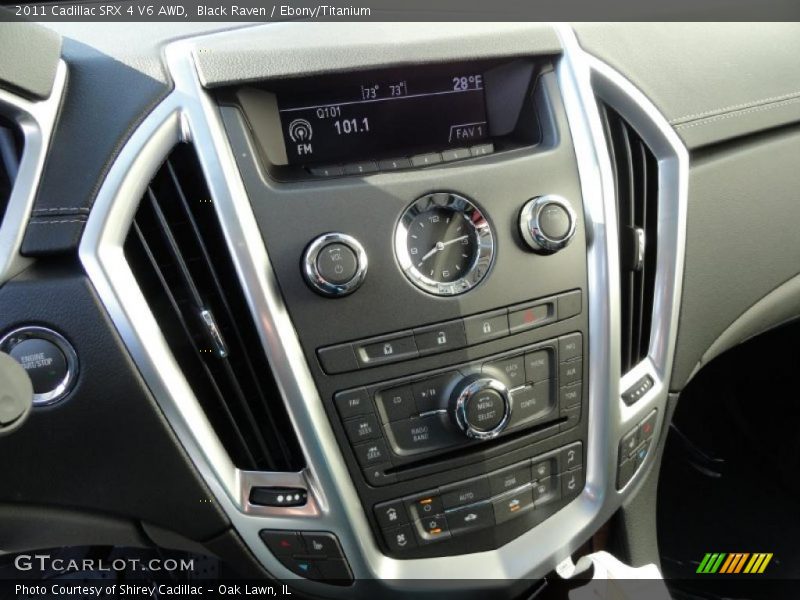 Controls of 2011 SRX 4 V6 AWD