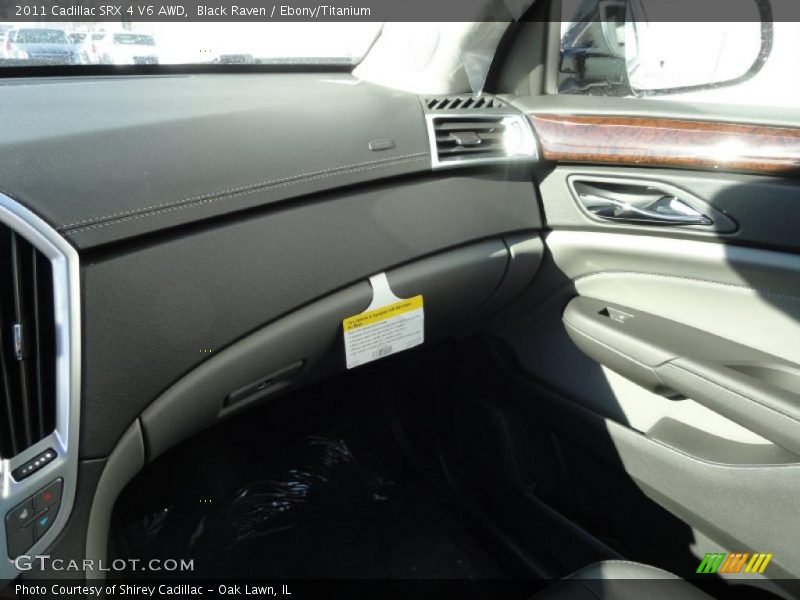 Black Raven / Ebony/Titanium 2011 Cadillac SRX 4 V6 AWD
