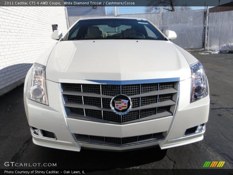  2011 CTS 4 AWD Coupe White Diamond Tricoat