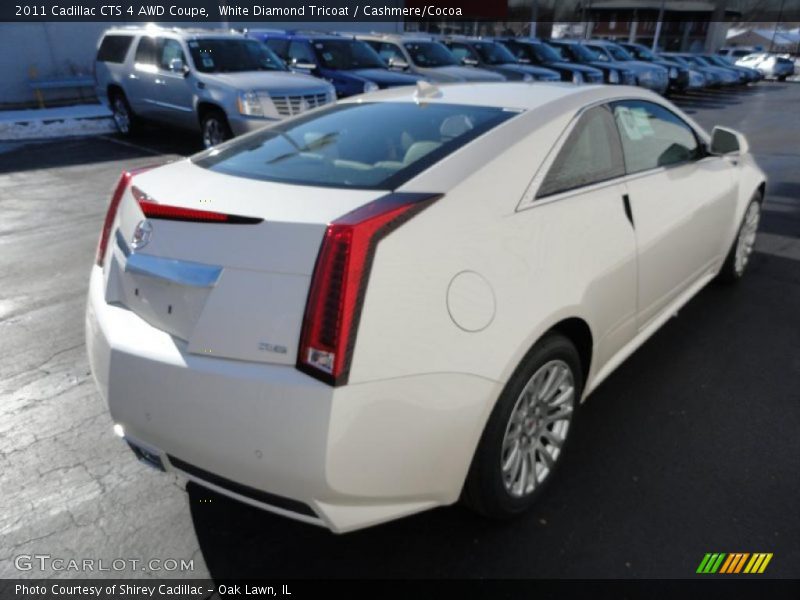  2011 CTS 4 AWD Coupe White Diamond Tricoat