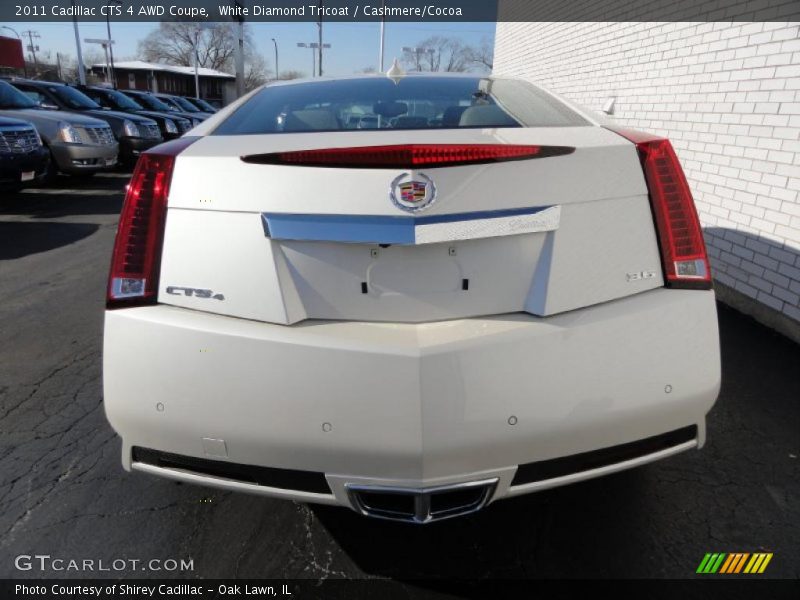  2011 CTS 4 AWD Coupe White Diamond Tricoat