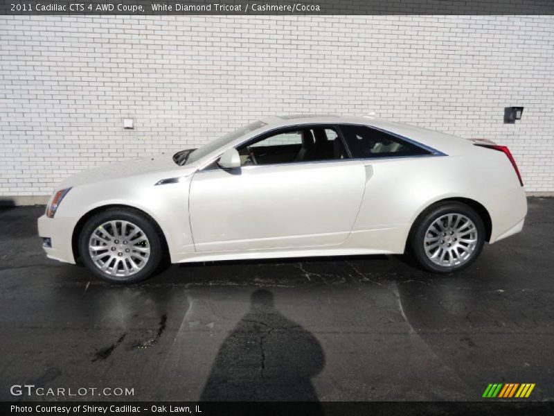  2011 CTS 4 AWD Coupe White Diamond Tricoat