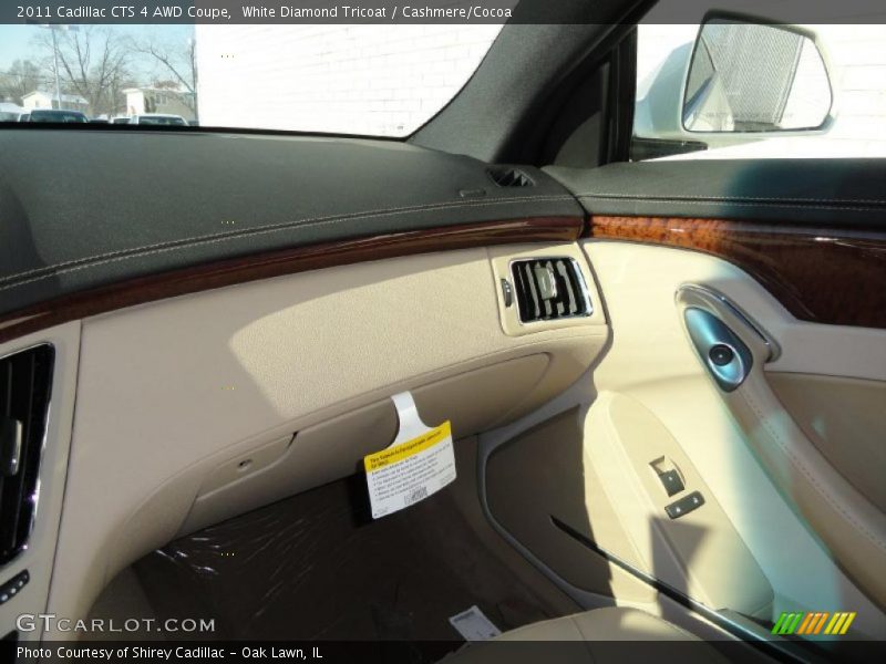  2011 CTS 4 AWD Coupe Cashmere/Cocoa Interior