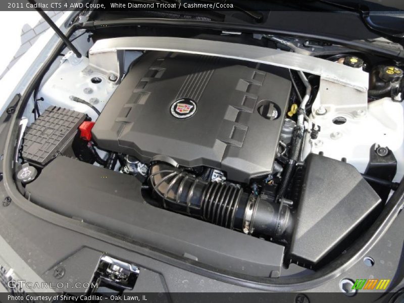  2011 CTS 4 AWD Coupe Engine - 3.6 Liter DI DOHC 24-Valve VVT V6