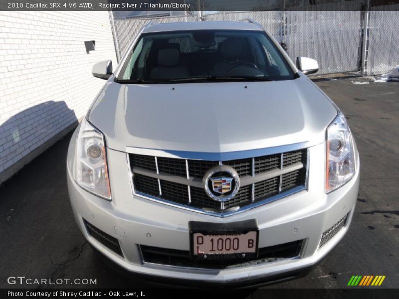 Radiant Silver / Titanium/Ebony 2010 Cadillac SRX 4 V6 AWD