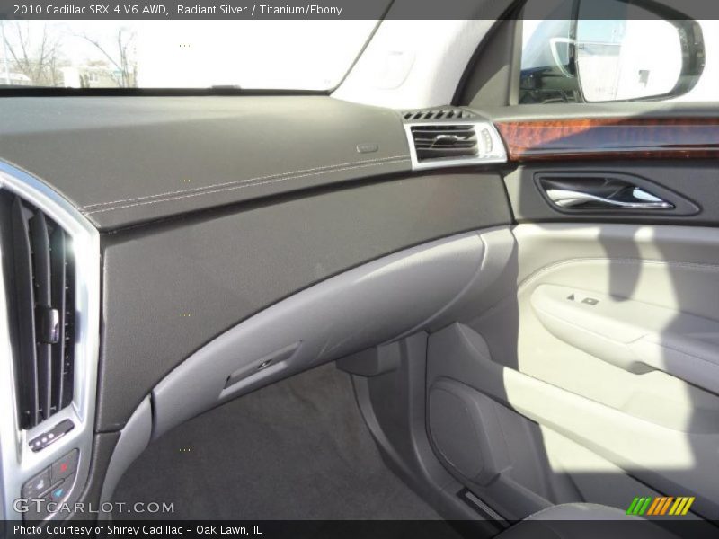 Radiant Silver / Titanium/Ebony 2010 Cadillac SRX 4 V6 AWD