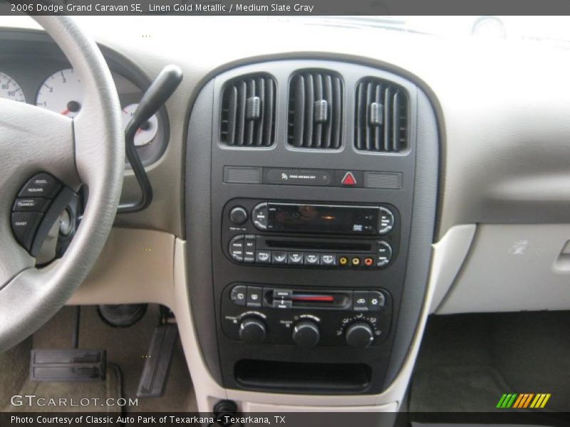 Linen Gold Metallic / Medium Slate Gray 2006 Dodge Grand Caravan SE