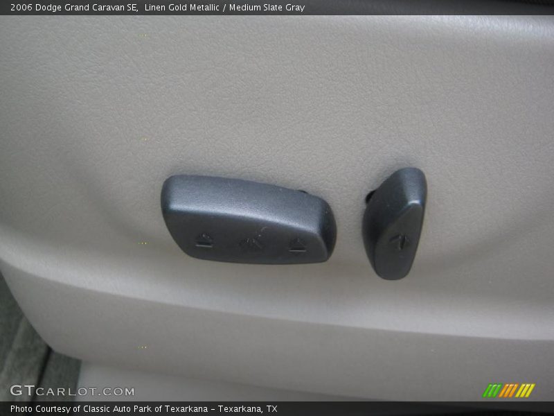 Linen Gold Metallic / Medium Slate Gray 2006 Dodge Grand Caravan SE