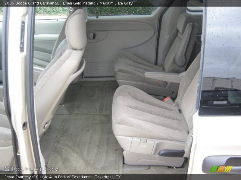 Linen Gold Metallic / Medium Slate Gray 2006 Dodge Grand Caravan SE