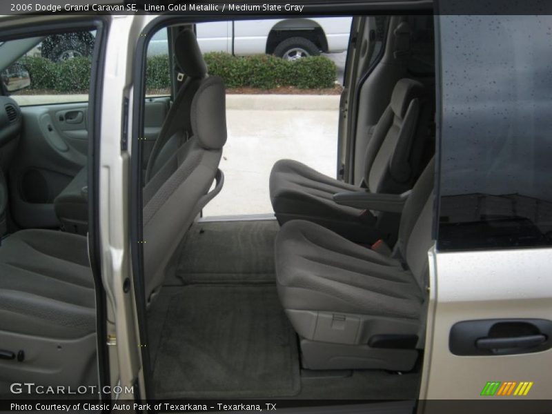 Linen Gold Metallic / Medium Slate Gray 2006 Dodge Grand Caravan SE
