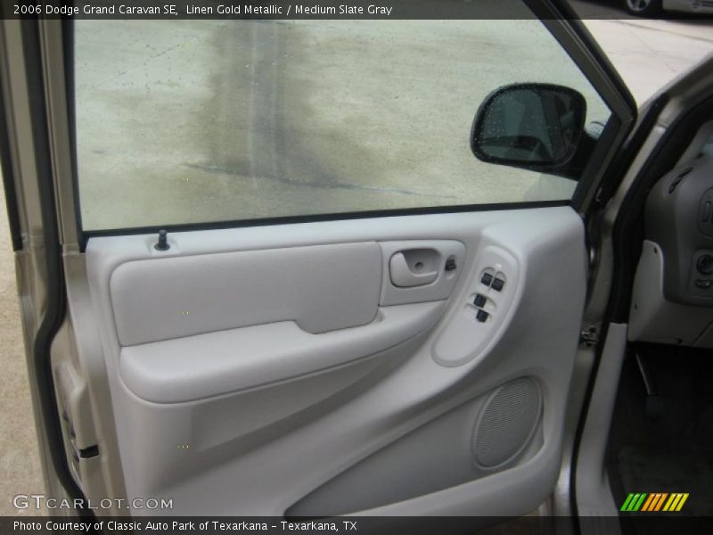 Linen Gold Metallic / Medium Slate Gray 2006 Dodge Grand Caravan SE