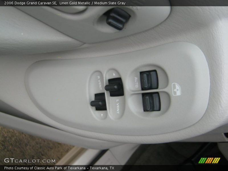 Linen Gold Metallic / Medium Slate Gray 2006 Dodge Grand Caravan SE