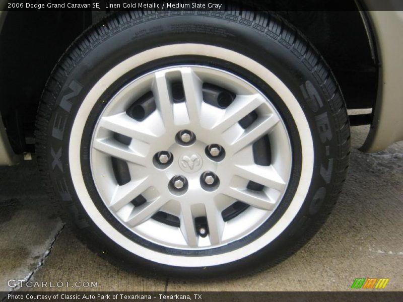 Linen Gold Metallic / Medium Slate Gray 2006 Dodge Grand Caravan SE