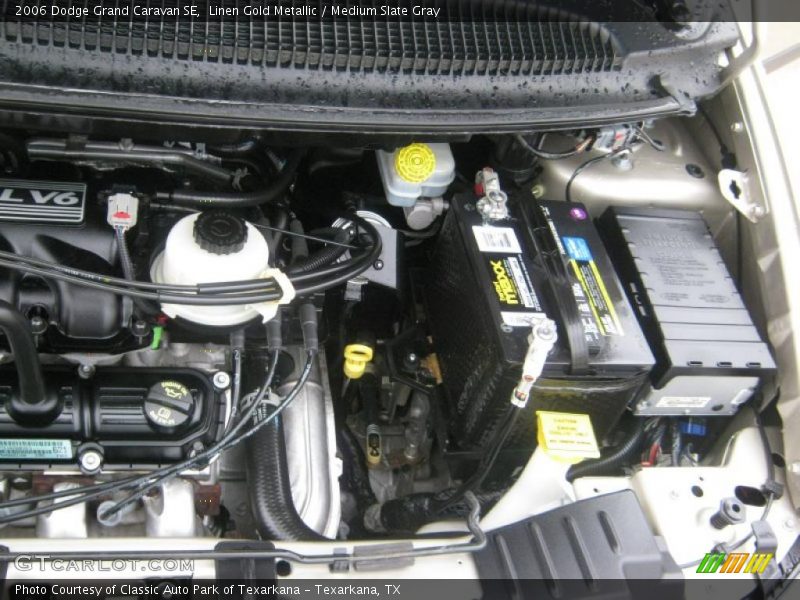 Linen Gold Metallic / Medium Slate Gray 2006 Dodge Grand Caravan SE
