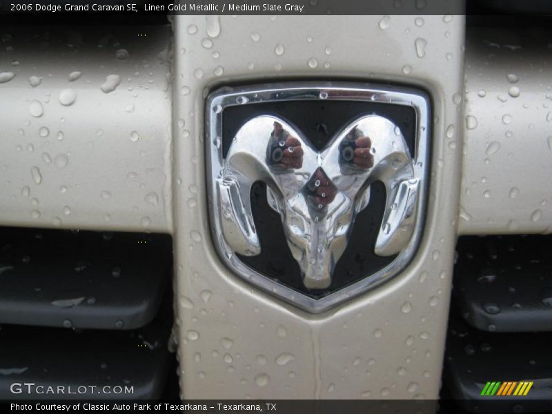 Linen Gold Metallic / Medium Slate Gray 2006 Dodge Grand Caravan SE