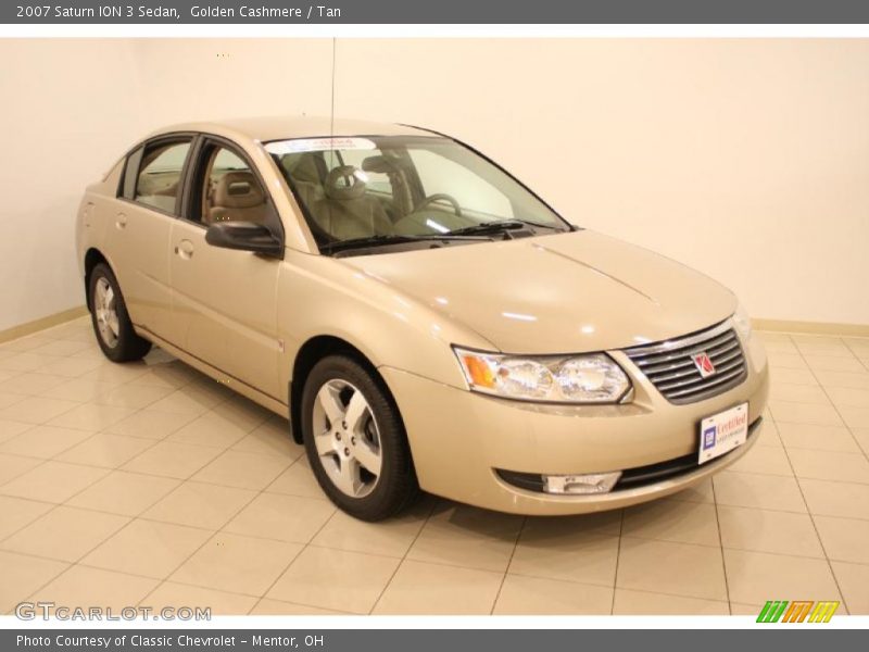 Golden Cashmere / Tan 2007 Saturn ION 3 Sedan