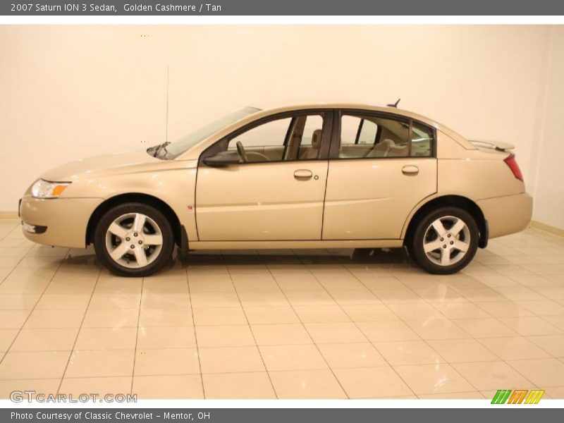 Golden Cashmere / Tan 2007 Saturn ION 3 Sedan
