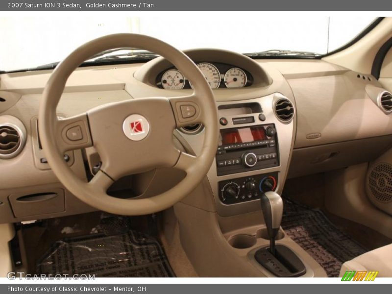Golden Cashmere / Tan 2007 Saturn ION 3 Sedan