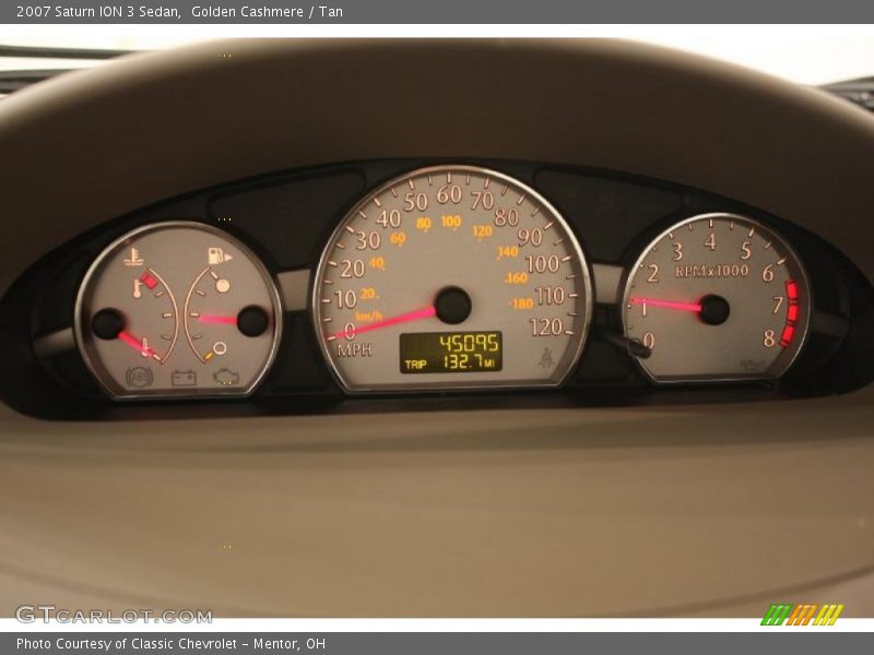Golden Cashmere / Tan 2007 Saturn ION 3 Sedan