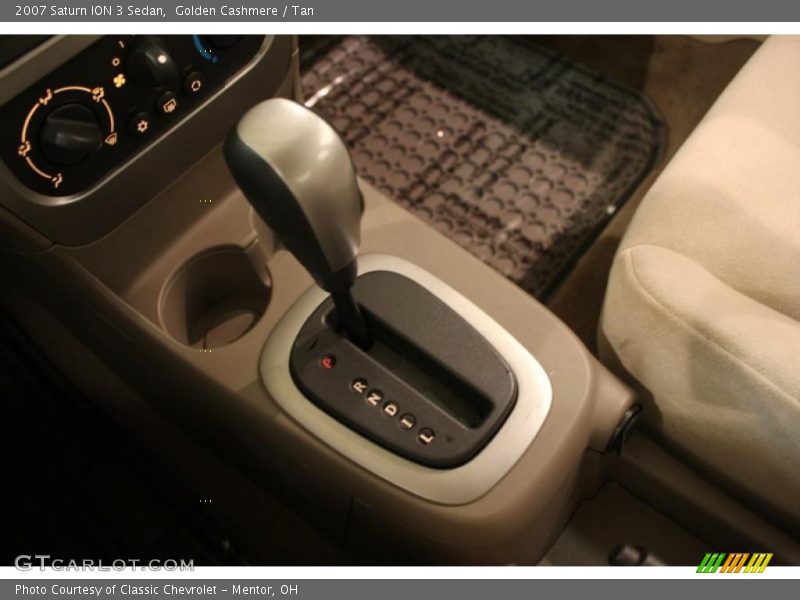 Golden Cashmere / Tan 2007 Saturn ION 3 Sedan