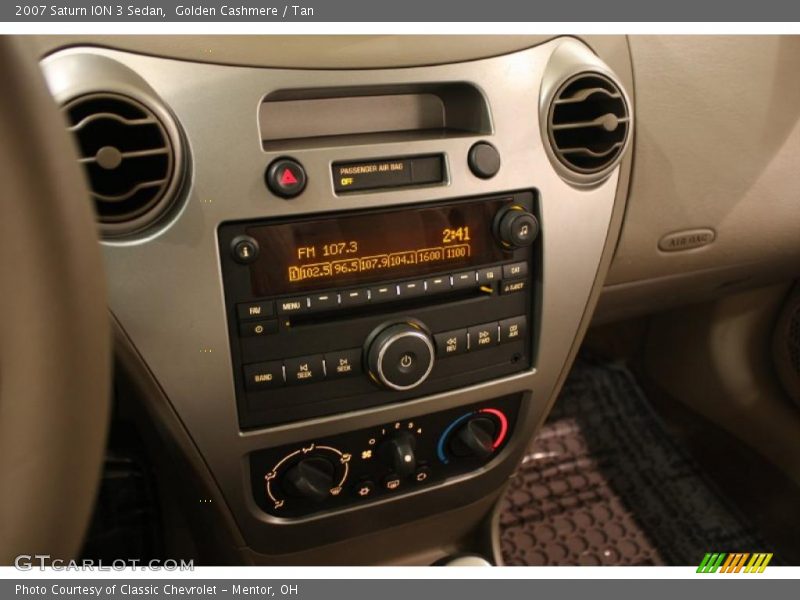 Golden Cashmere / Tan 2007 Saturn ION 3 Sedan