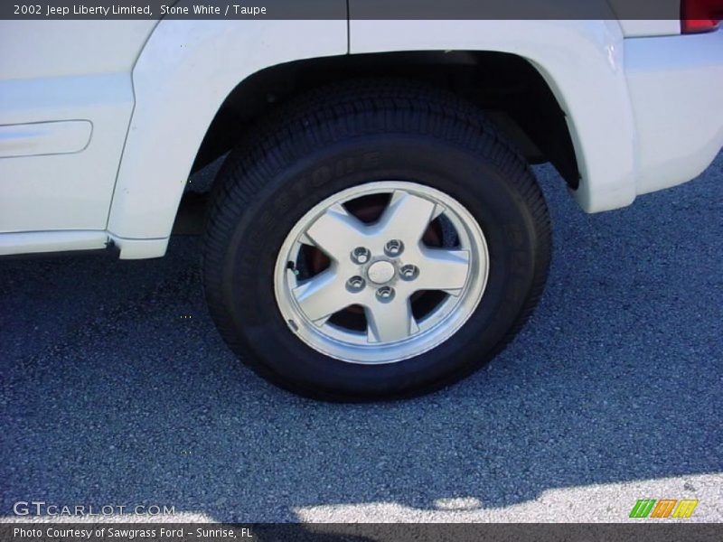 Stone White / Taupe 2002 Jeep Liberty Limited