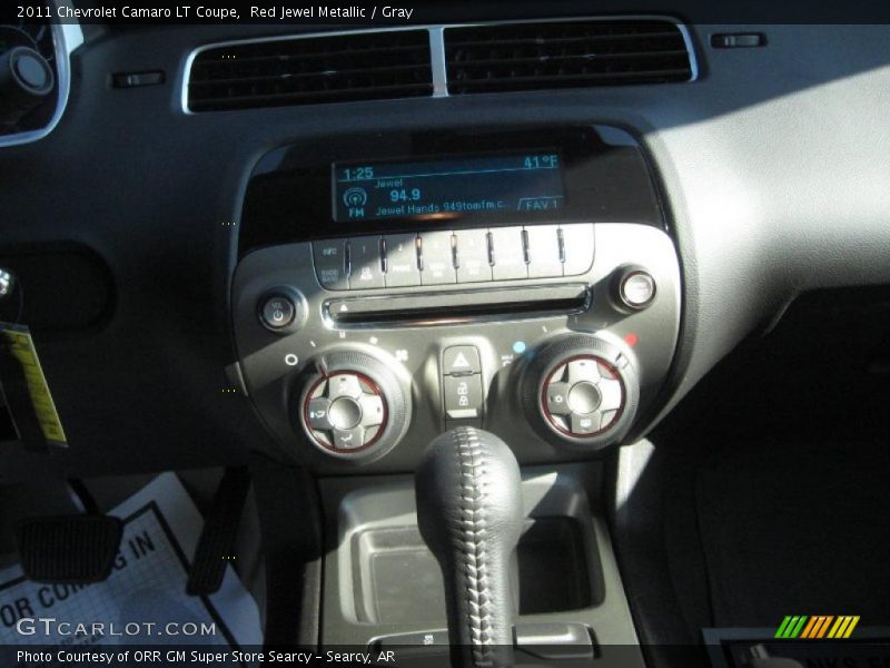 Red Jewel Metallic / Gray 2011 Chevrolet Camaro LT Coupe