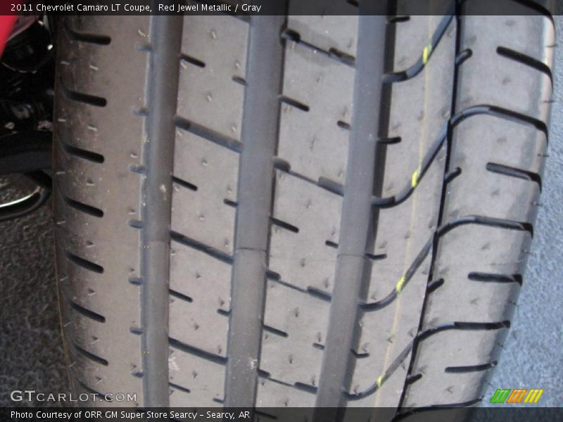Red Jewel Metallic / Gray 2011 Chevrolet Camaro LT Coupe