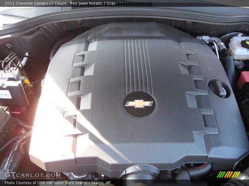 Red Jewel Metallic / Gray 2011 Chevrolet Camaro LT Coupe