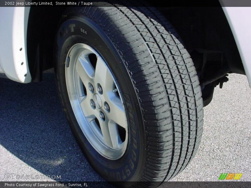 Stone White / Taupe 2002 Jeep Liberty Limited