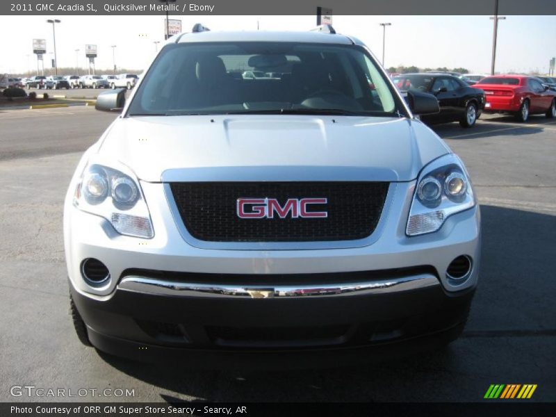 Quicksilver Metallic / Ebony 2011 GMC Acadia SL