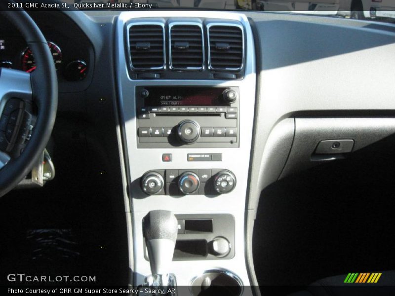 Quicksilver Metallic / Ebony 2011 GMC Acadia SL
