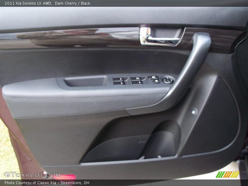 Dark Cherry / Black 2011 Kia Sorento LX AWD