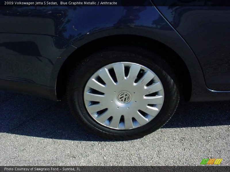 Blue Graphite Metallic / Anthracite 2009 Volkswagen Jetta S Sedan