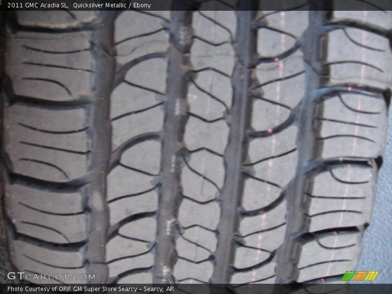 Quicksilver Metallic / Ebony 2011 GMC Acadia SL