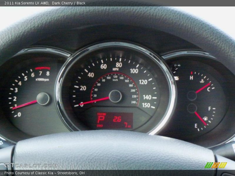  2011 Sorento LX AWD LX AWD Gauges