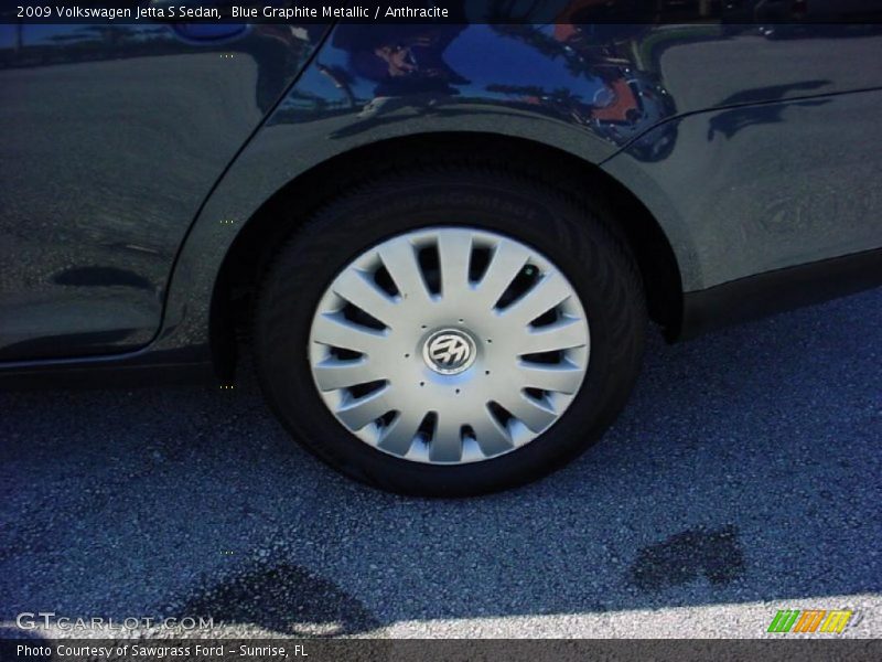 Blue Graphite Metallic / Anthracite 2009 Volkswagen Jetta S Sedan