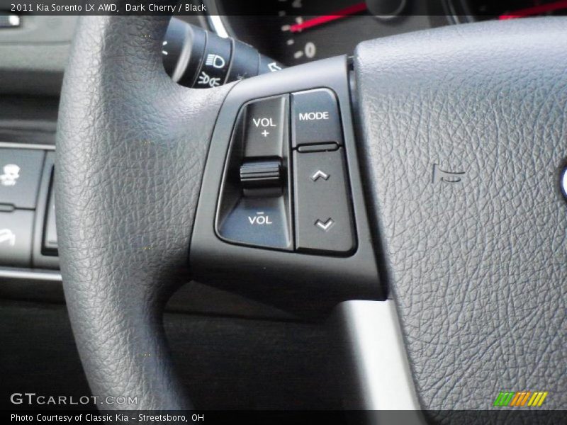 Controls of 2011 Sorento LX AWD