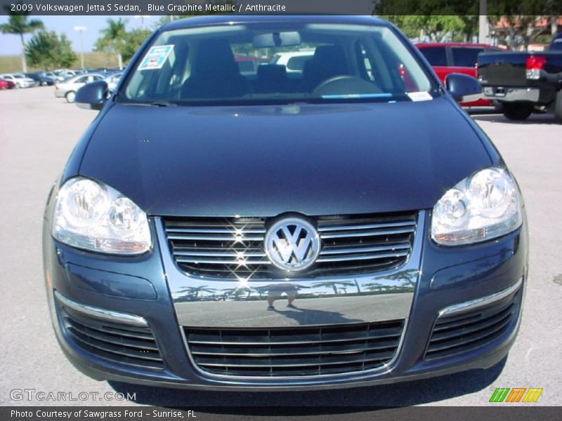 Blue Graphite Metallic / Anthracite 2009 Volkswagen Jetta S Sedan