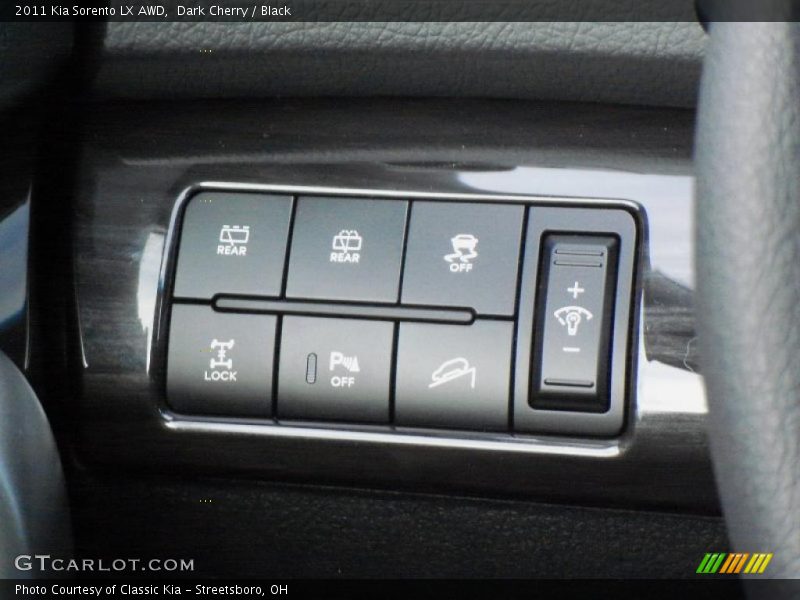 Controls of 2011 Sorento LX AWD