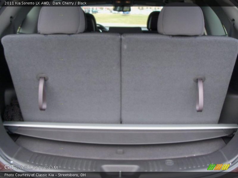 Dark Cherry / Black 2011 Kia Sorento LX AWD