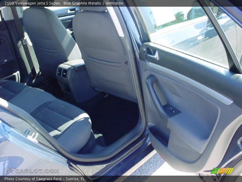 Blue Graphite Metallic / Anthracite 2009 Volkswagen Jetta S Sedan