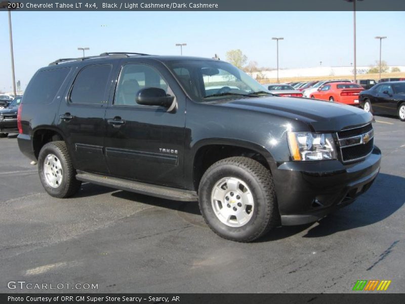 Black / Light Cashmere/Dark Cashmere 2010 Chevrolet Tahoe LT 4x4