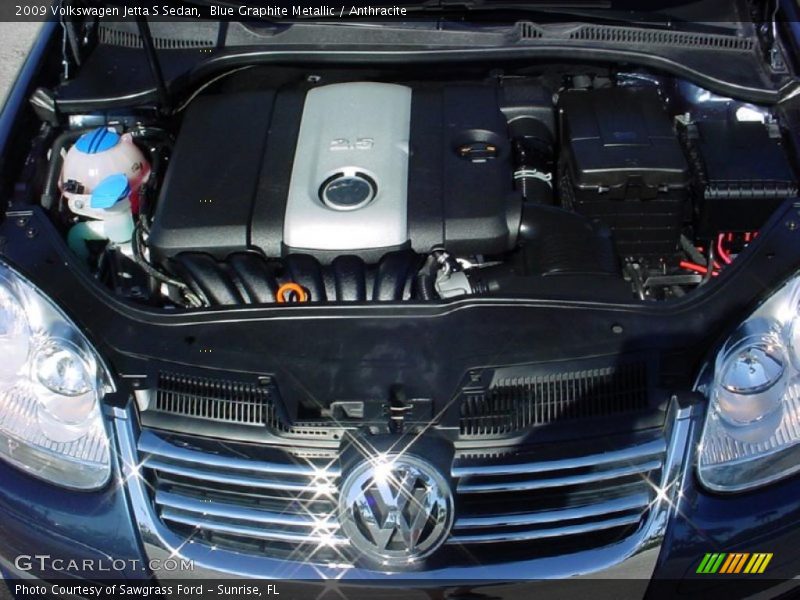 Blue Graphite Metallic / Anthracite 2009 Volkswagen Jetta S Sedan
