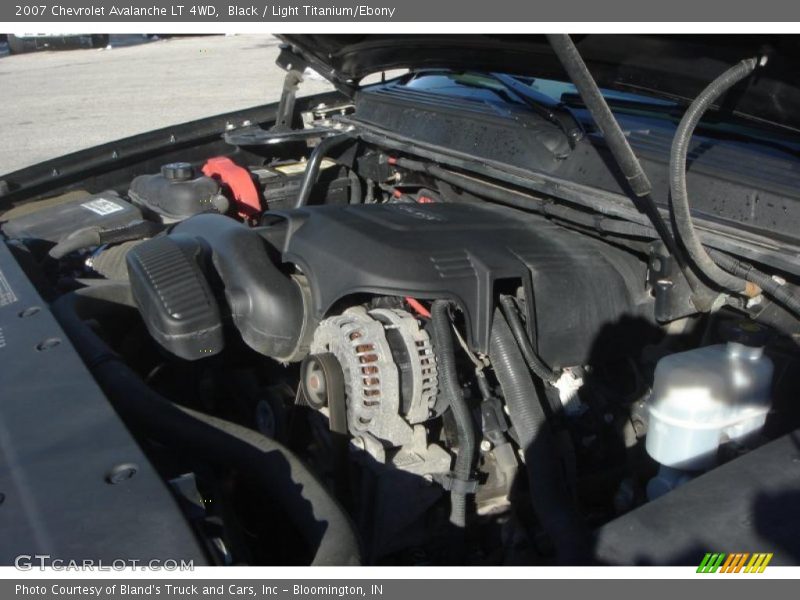 Black / Light Titanium/Ebony 2007 Chevrolet Avalanche LT 4WD