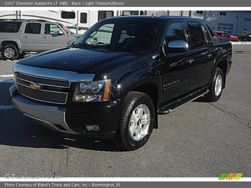 Black / Light Titanium/Ebony 2007 Chevrolet Avalanche LT 4WD