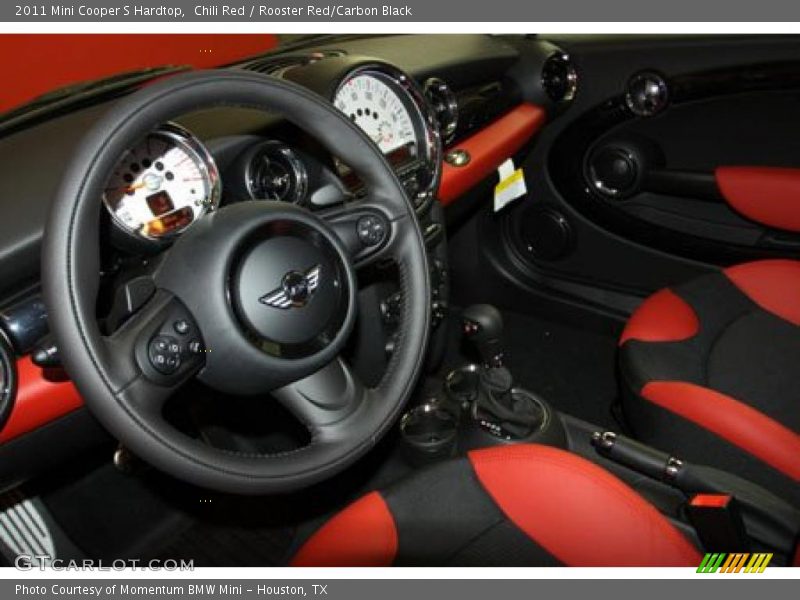 Chili Red / Rooster Red/Carbon Black 2011 Mini Cooper S Hardtop