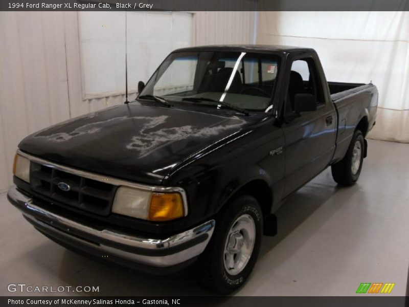 Black / Grey 1994 Ford Ranger XL Regular Cab