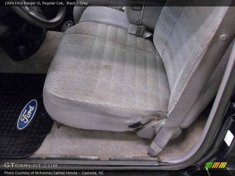 Black / Grey 1994 Ford Ranger XL Regular Cab