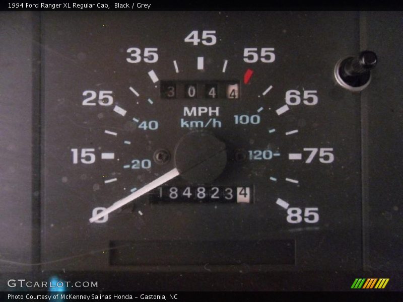 Black / Grey 1994 Ford Ranger XL Regular Cab